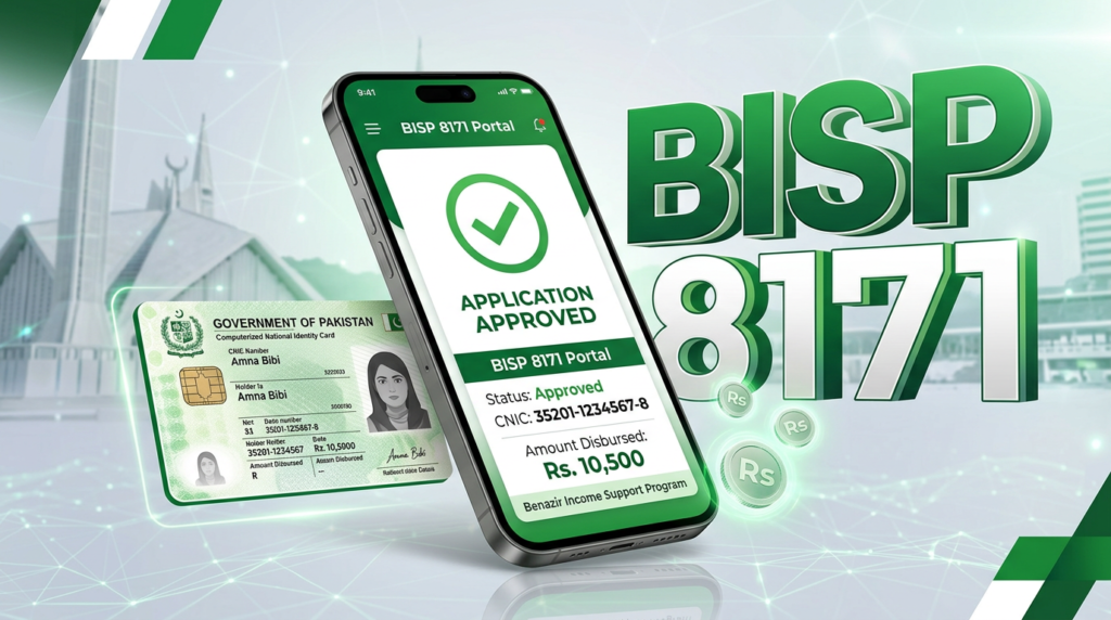 BISP 8171 Check Online by CNIC 2026 (Rs. 13,500 Payment)